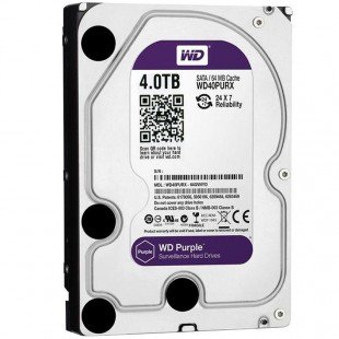 Western Digital Purple WD40PURX Internal Hard Drive 4TB