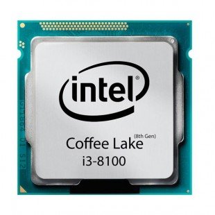 پردازنده مرکزی اینتل سری Coffee Lake مدل i3-8100 TRAY فروش تنها به همراه مادربرد