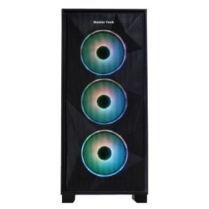 کیس کامپیوتر مسترتک مدل Hunter X Gaming BLACK