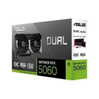 کارت گرافیک ایسوس ASUS Dual GeForce RTX 5060 8GB GDDR7 OC Edition