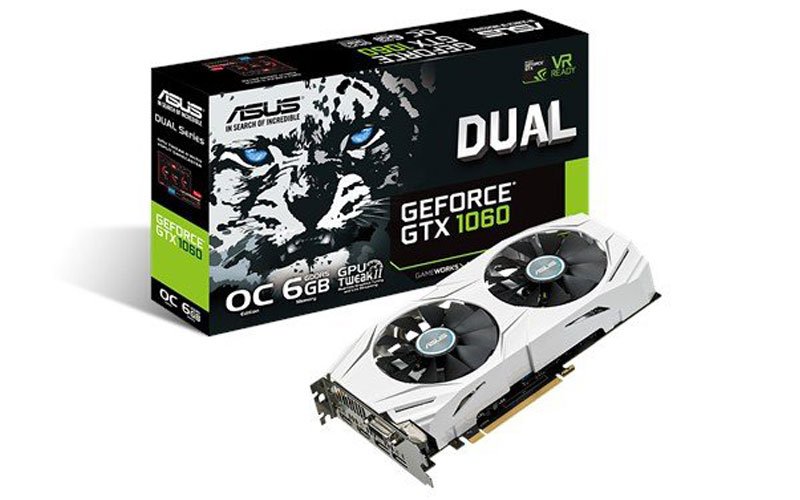 asus 1060GTX DUAL graphiccard