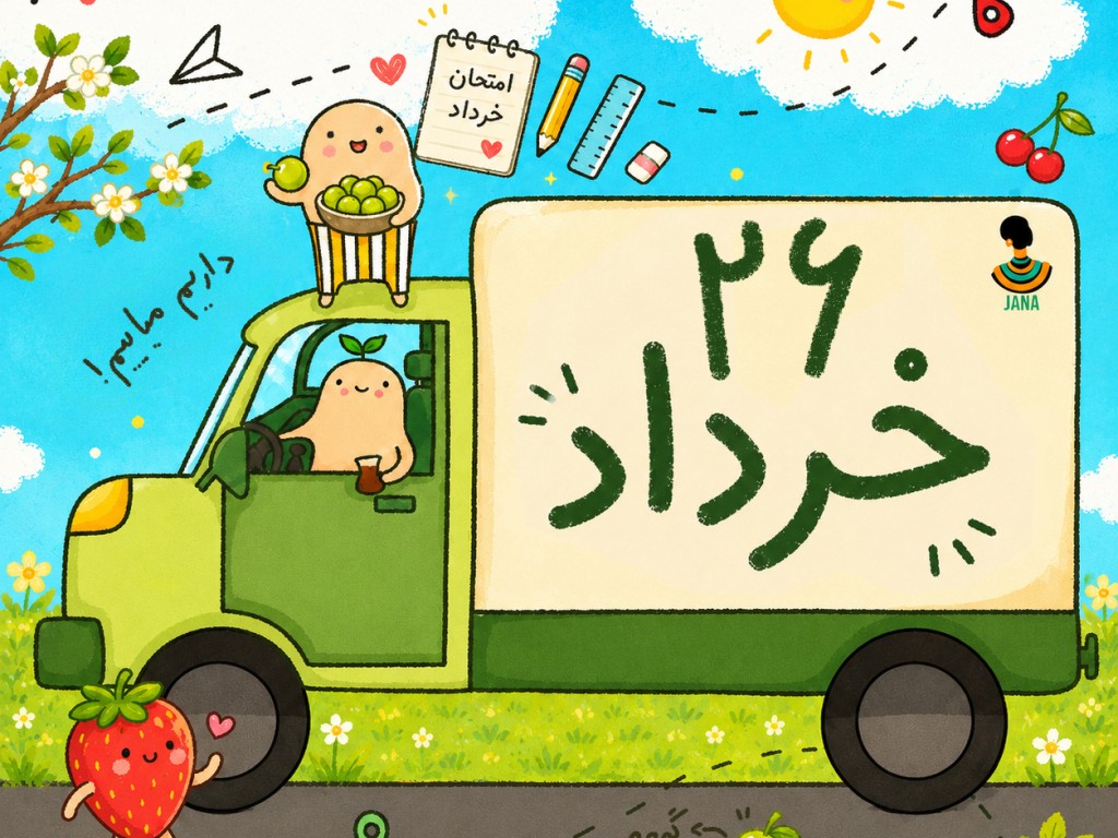 ارسالی های 25 خرداد
