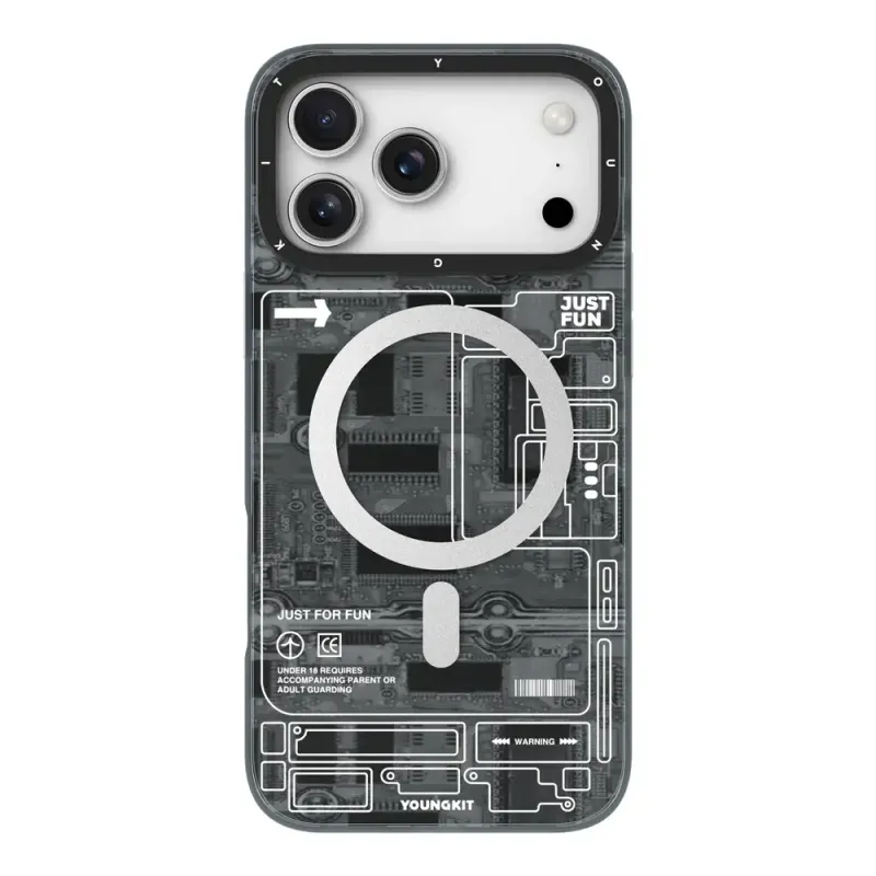 کاور یانگ کیت YoungKit مدل Technology Futuristic مناسب گوشی موبایل آیفون Iphone 17 Pro Max