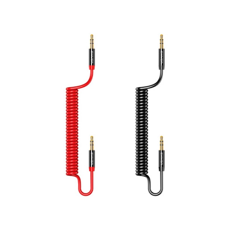 کابل انتقال صدا یوسامز Usams US-SJ256 Spring AUX Cable 1.2m