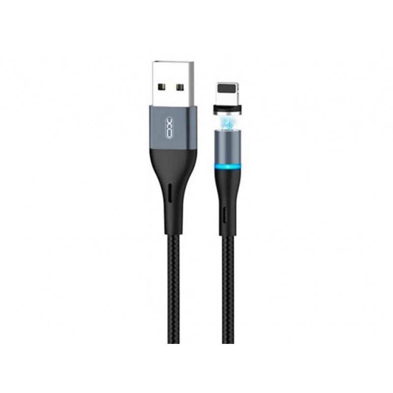 کابل شارژ سریع یواس‌بی به لایتنینگ مگنتی ایکس‌او به طول یک متر XO Magnetic USB cable lightning NB125
