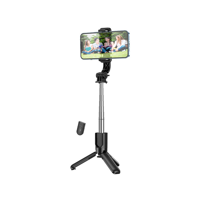مونوپاد سه پایه دار و دارای ریموت‌کنترل هوکو hoco Tabletop holder K17 Figure for live broadcast