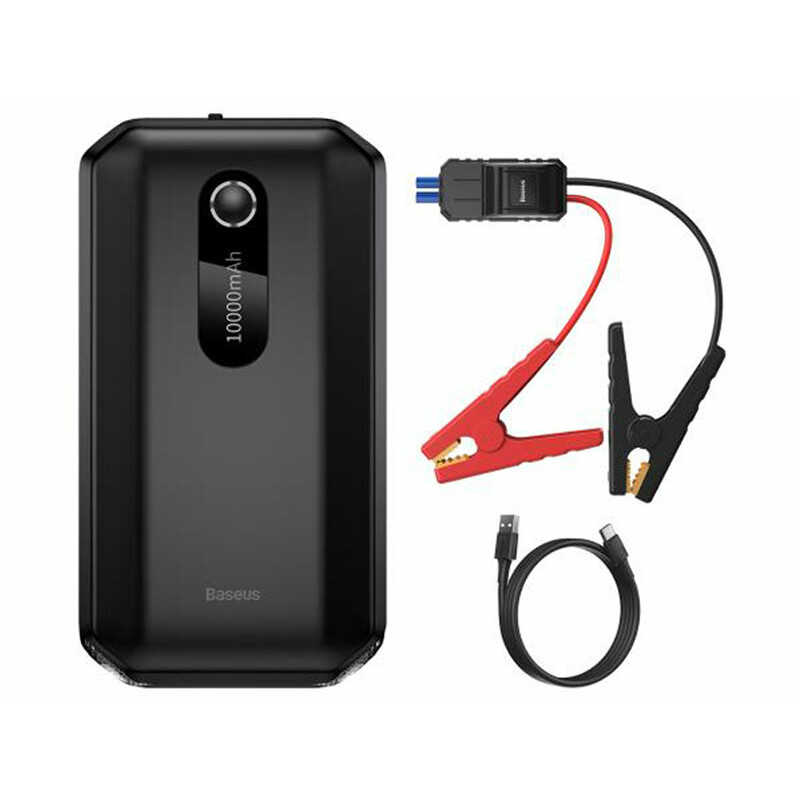 جامپ استارتر و پاوربانک خودرو بیسوس Baseus Super Energy Air Car Jump Starter CGNL020101 10000mAh