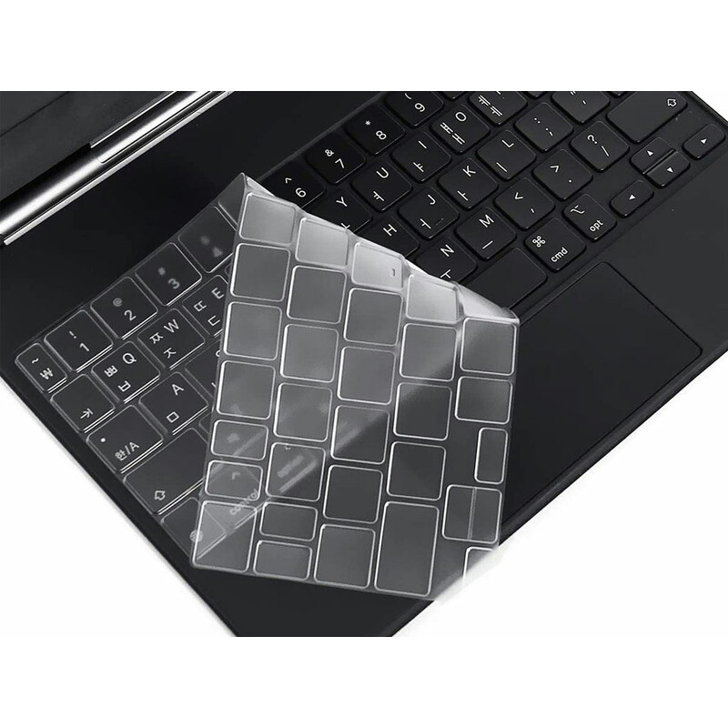 محافظ کیبورد آیپد پرو 10.2 اینچ کوتتسی Coteetci Keyboard skin TPU ultra slim iPad Pro 10.2'' MB1072