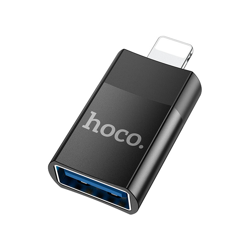 مبدل او تی جی اپل لایتنینگ به یو اس بی هوکو Hoco UA17 Adapter Lightning to USB