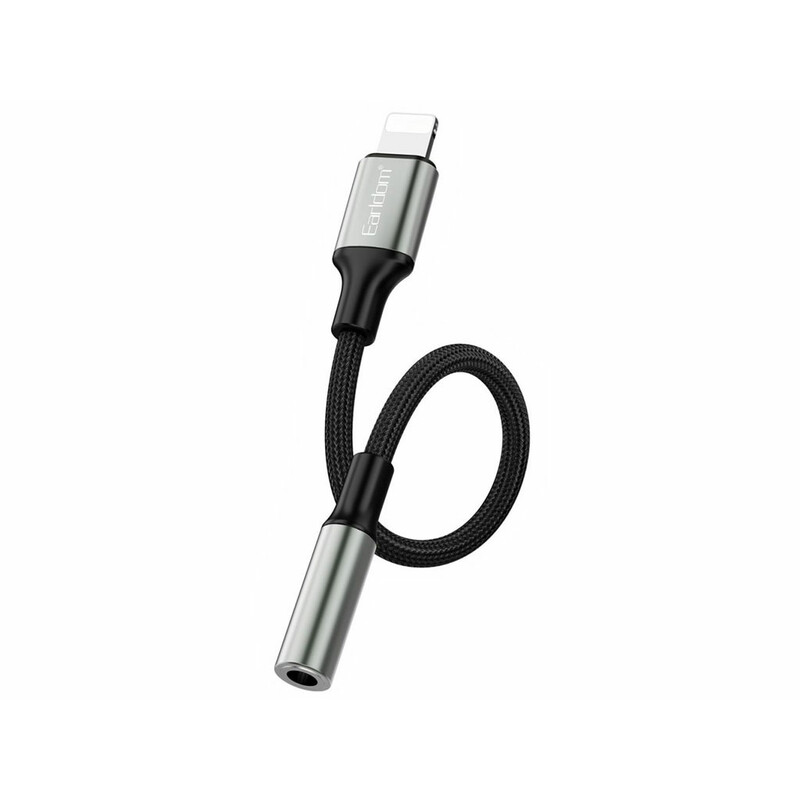 کابل تبدیل لایتنینگ به AUX ارلدم EARLDOM OT76 Lightning TO 3.5mm Audio adapter