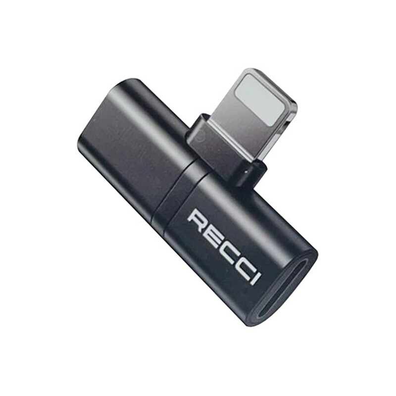 مبدل لایتنیگ 2 در 1 رسی RECCI RDS-A05 Lightning Converter