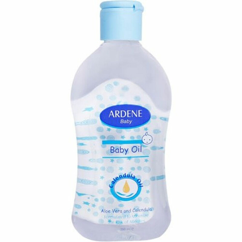 روغن بچه آردن مدل Baby Oilحاوی آلوئه ورا و کالاندولا حجم 200ml