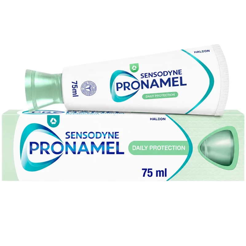 خمیر دندان سنسوداین Sensodyne مدل Pronamel حاوی فلوراید 75 میلی لیتر
