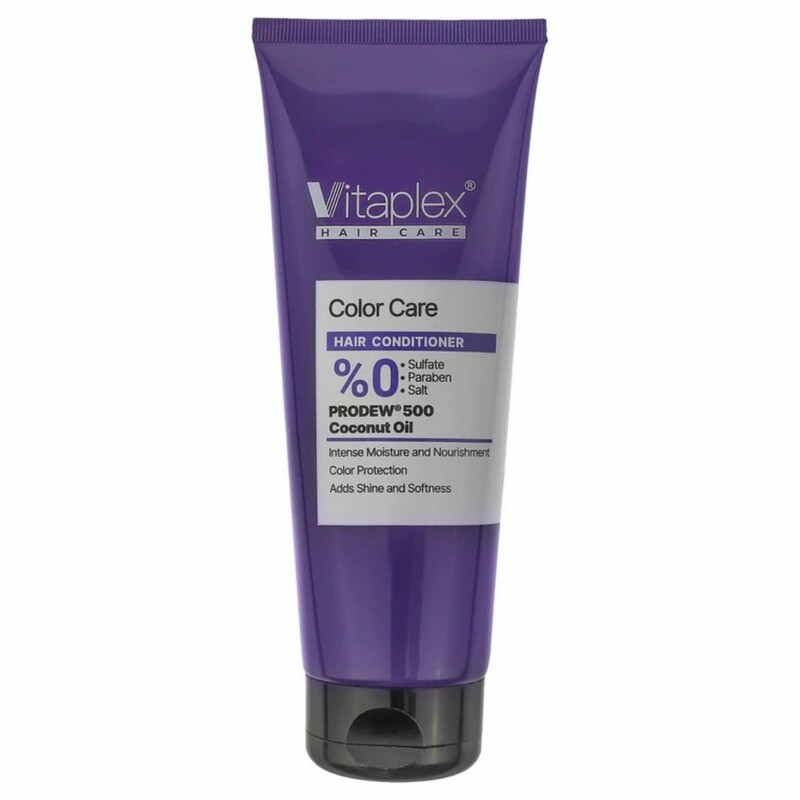 نرم کننده موی رنگ شده ویتاپلکس مدل Color Care حاوی روغن نارگیل حجم 250ml