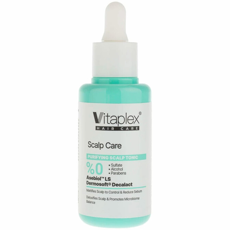 تونیک مو ویتاپلکس مدل Scalp Care کنترل کننده چربی و ضد شوره  کف سر 100ml