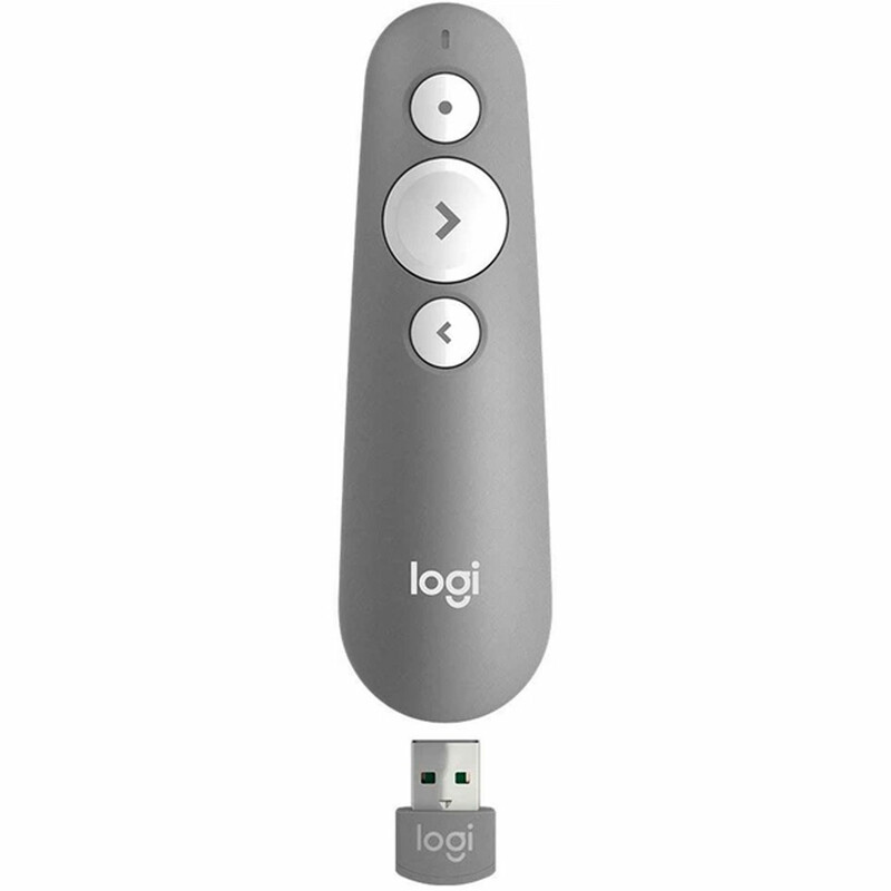 لیزر پرزنتر بی سیم لاجیتک Logitech مدل R500S با لیزر قرمز و برد 20 متر