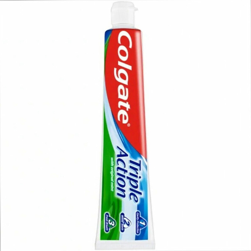 خمیردندان کلگیت Colgate مدل Triple ظرفیت 100 میلی لیتر