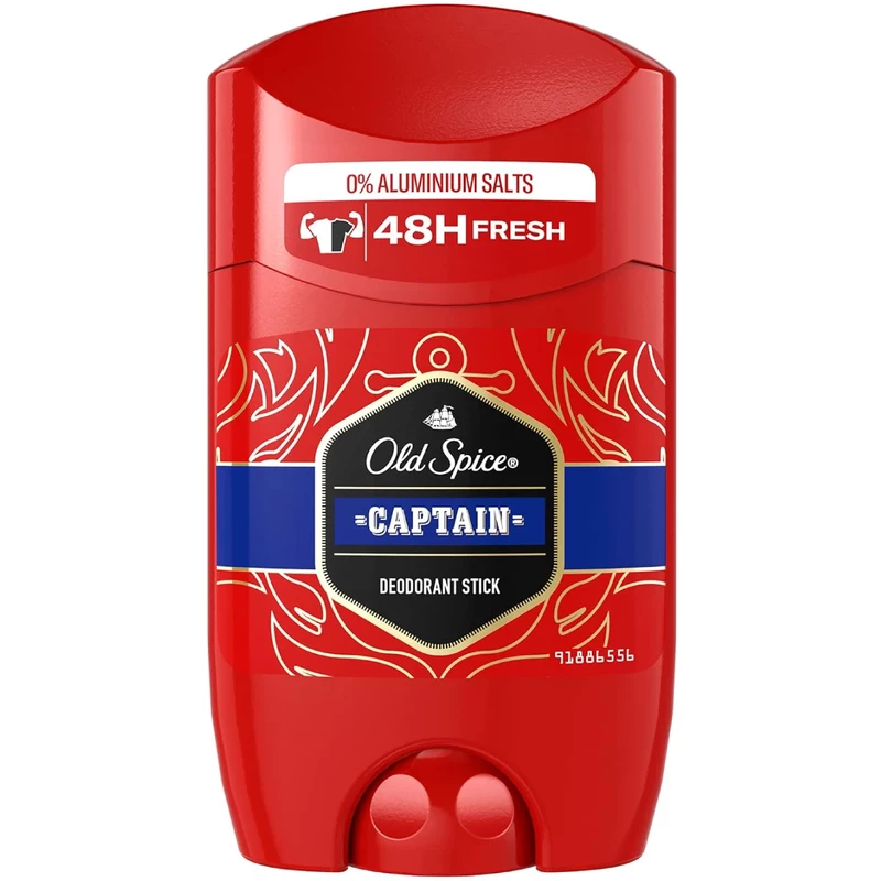استیک دئودورانت مردانه اولد اسپایس Old Spice مدل Captain محافظت 48 ساعته 50ml