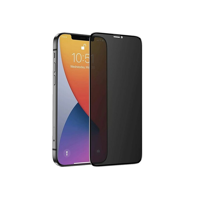 محافظ صفحه نمایش شیشه ای حریم شخصی آیفون Mletubl iphone XR/11 Privacy Glass