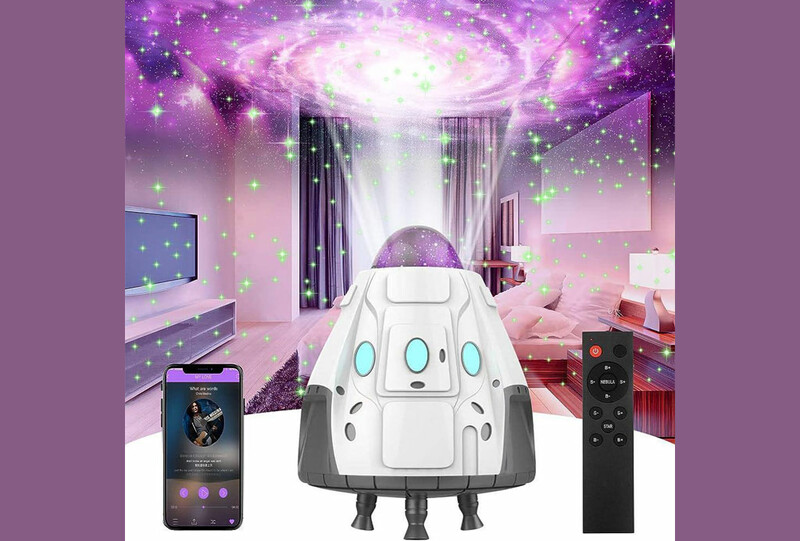 پروژکتور کهکشانی و اسپیکر بلوتوث Space Capsule, Galactic Atmosphere Lamp