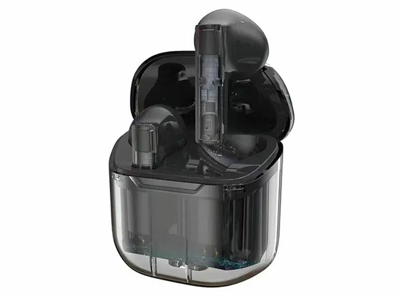 هندزفری بلوتوث نسخه 5.3 اندروید و آیفون ویوو WiWU Ghost TWS11 Wireless Earbuds