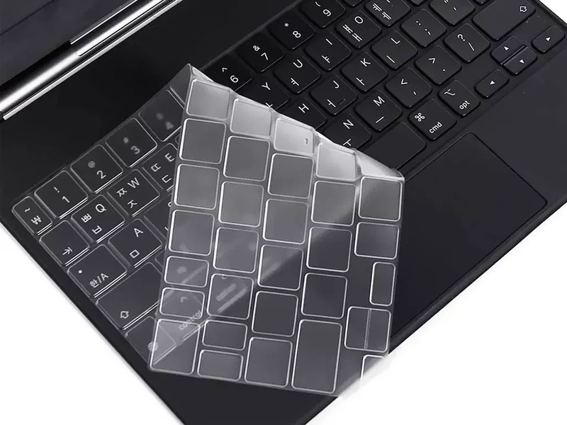 محافظ کیبورد آیپد پرو 11 اینچ کوتتسی Keyboard skin TPU ultra slim MB1073 iPad Pro 11 inch