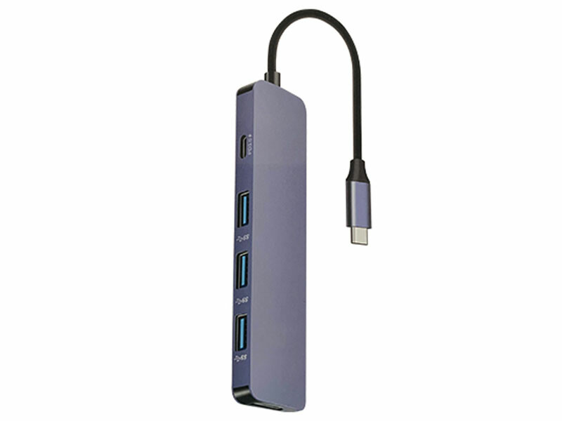 هاب پنج پورت تایپ سی کوتتسی Coteetci HDMI,USB3.0*3 ,PD3.0 MB1083