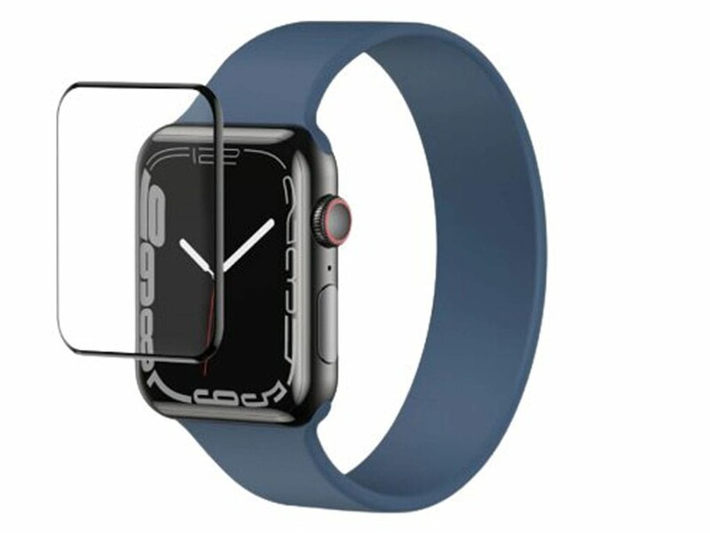 محافظ صفحه نمایش اپل‌واچ سری 7 کوتتسی Coteetci 4D iWatch Full Glue Glass Apple Watch 41mm