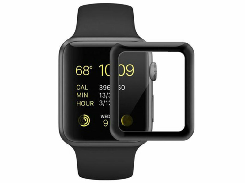 محافظ صفحه نمایش شیشه ای اپل واچ Coteetci 4D Glass Apple Watch cs2210 38mm