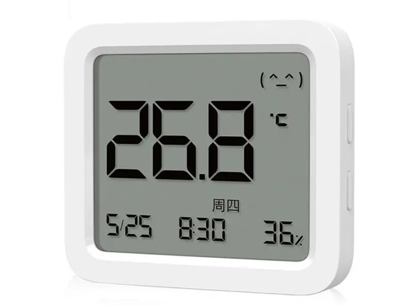 سنسور دما و رطوبت شیائومی Xiomi Mijia CR2450 sensor smart temperature and humidity meter 3 MJWSD05MMC