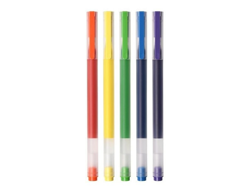 بسته 5 تایی خودکار شیائومی Xiaomi Mi MJBWB03WC Super Durable Writing Gel Pen