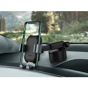 هولدر موبایل بیسوس Baseus Tank Gravity Car Mount Holder قابلیت اتصال به داشبورد