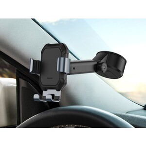 هولدر موبایل بیسوس Baseus Tank Gravity Car Mount Holder قابلیت اتصال به شیشه