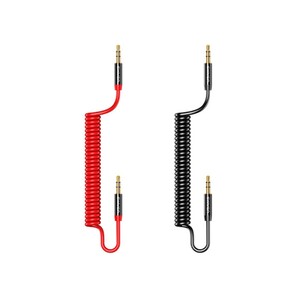 کابل انتقال صدا یوسامز Usams US-SJ256 Spring AUX Cable 1.2m
