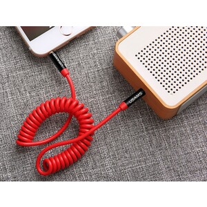 کابل انتقال صدا یوسامز Usams US-SJ256 Spring AUX Cable 1.2m