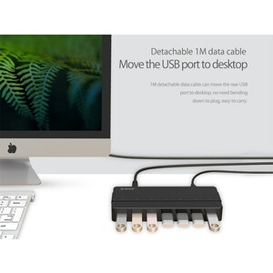 هاب 7 پورت اوریکو ORICO H7928-U3-V1 7 Port USB3.0 Desktop HUB