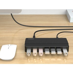 هاب 7 پورت اوریکو ORICO H7928-U3-V1 7 Port USB3.0 Desktop HUB