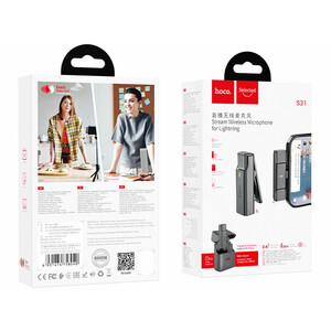 مشخصات میکروفون هوکو HOCO S31 Stream Wireless Microphone
