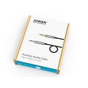 کیفیت کابل انتقال صدا انکر Anker A7123 Auxiliary Audio Cable 1.2m