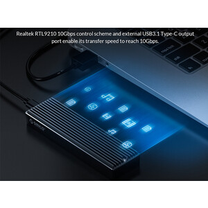 قاب باکس M.2 SSD اوریکو ORICO-M2PV-C3 M.2 NVMe SSD Enclosure