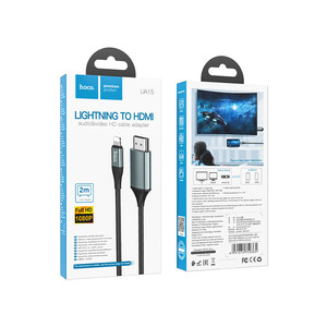خرید کابل لایتنینگ به اچ دی ام آی هوکو Hoco Cable Lightning to HDMI UA15