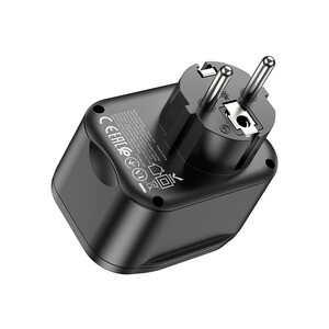 خرید سوکت برق چند کاره 2 یو اس بی و 1 تایپ سی هوکو Hoco Multifunctional socket NS3 EU / GER