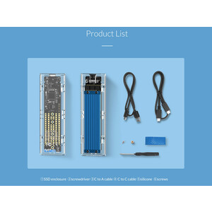 باکس هارد اس اس دی اوریکو ORICO TCM2-C3 NVMe M.2 SSD Enclosure 10Gbps