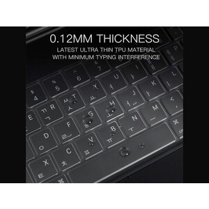 محافظ کیبورد آیپد پرو 10.2 اینچ کوتتسی Coteetci Keyboard skin TPU ultra slim iPad Pro 10.2'' MB1072