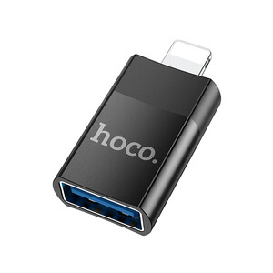 مبدل او تی جی اپل لایتنینگ به یو اس بی هوکو Hoco UA17 Adapter Lightning to USB