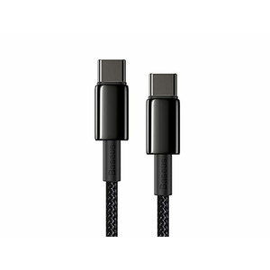خرید کابل تبدیل Type-C به Type-C باسئوس طول 2 متر مدلBASEUS Tungsten Gold Fast charging 100W CATWJ-A01