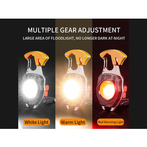 چراغ قوه شارژی چندکاره multifunctional LED flashlight Portable Mini LED Flashlight W5147