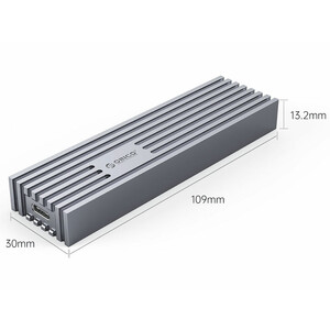 باکس اس اس دی m2 اوریکو ORICO FV35C3-G2 USB3.2 Gen2 Type-C M.2 NVMe/NGFF(SATA) SSD Enclosure