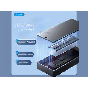 خرید باکس M.2 NVMe اوریکو ORICO FV09C3-G2 USB3.2 Gen2 Type-C M.2 NVMe/NGFF(SATA)  SSD Enclosure