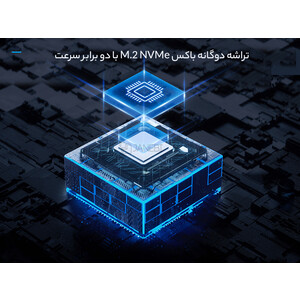 خرید باکس M.2 NVMe اوریکو